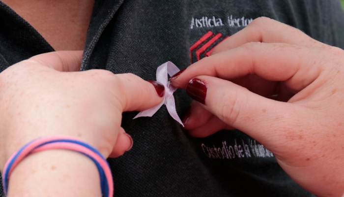 Justicia Electoral se tiÃ±e de rosa conmemorando el DÃ­a Mundial de Lucha Contra el CÃ¡ncer de Mama